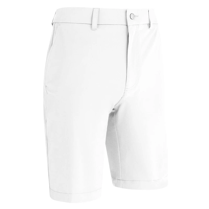 Callaway Golf Mens 2026 Chev Tech II Light Shorts - Bright White - 32" Waist