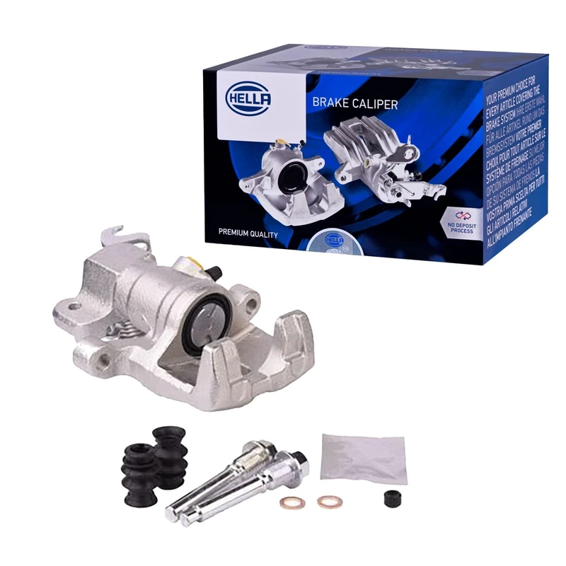 HELLA 8AN 355 781-761 Brake Caliper - AN8176 - Brake System: Akebono - New part without deposit - for e.g. MAZDA