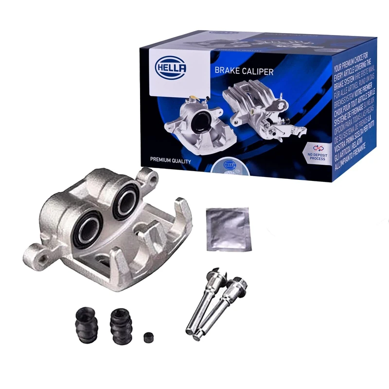 HELLA 8AN 355 785-671 Brake Caliper - AN8567 - Brake System: Akebono - New part without deposit - for e.g. CITROEN / MITSUBISHI / PEUGEOT