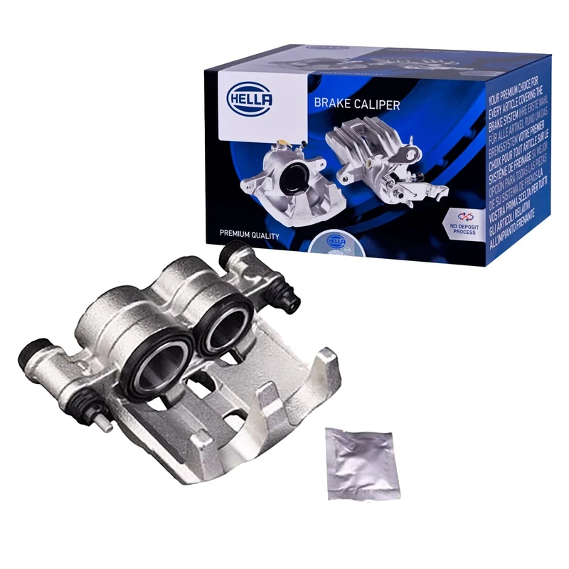 HELLA 8AN 355 795-701 Brake Caliper - AN9570 - Brake System: Brembo - New part without deposit - for e.g. CITROEN / FIAT / PEUGEOT