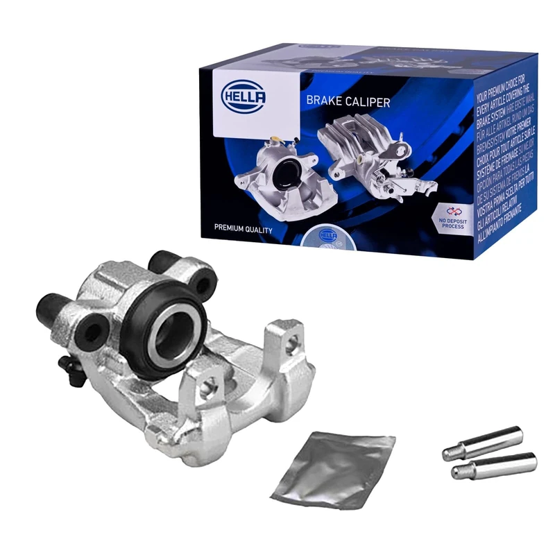 HELLA 8AN 355 798-871 Brake Caliper - AN9887 - Brake System: Bosch - New part without deposit - for e.g. BMW