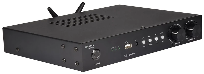 Adastra | Dual Stereo WIFI Multi Streaming Amplifier | 4 x 60W