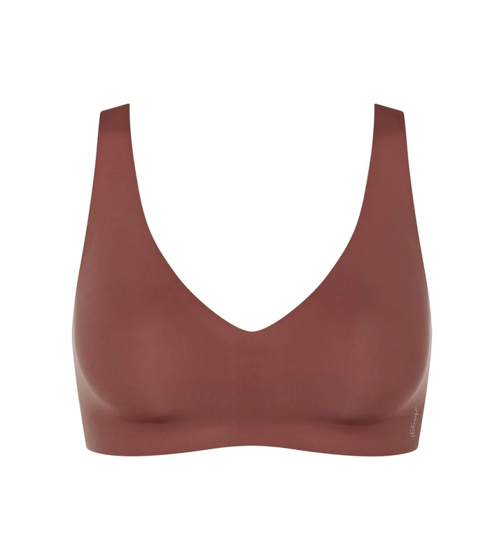 Sloggi Women's ZERO Feel 2.0 Soft bra, BURNT HENNA, XL