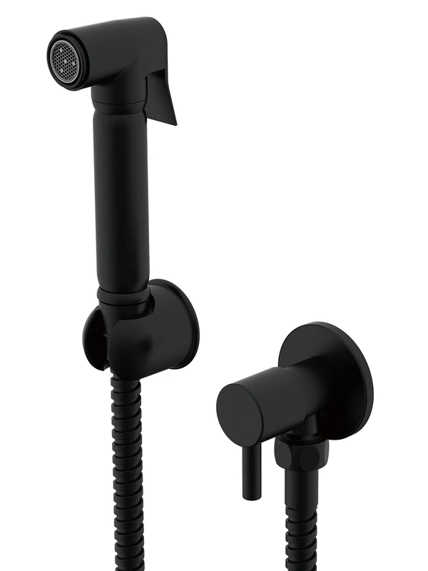 Keenware KBK-023 Lunar Douche Bidet Diverter Kit: Black