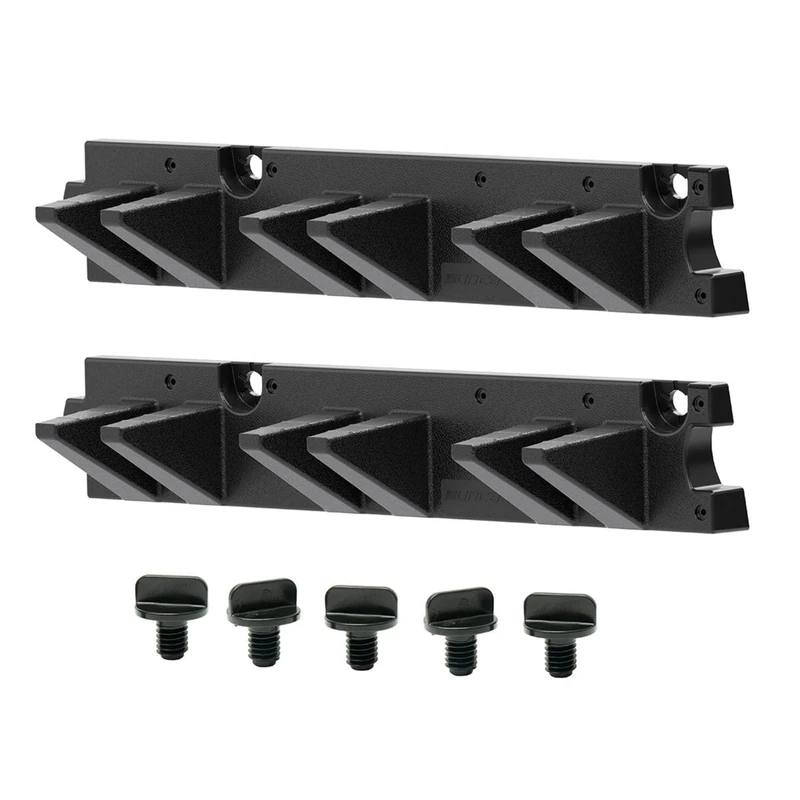 Suncast Rowlinson Triple Hook Long Handle Tool Hanger Set - Pack of 2 - Image 1