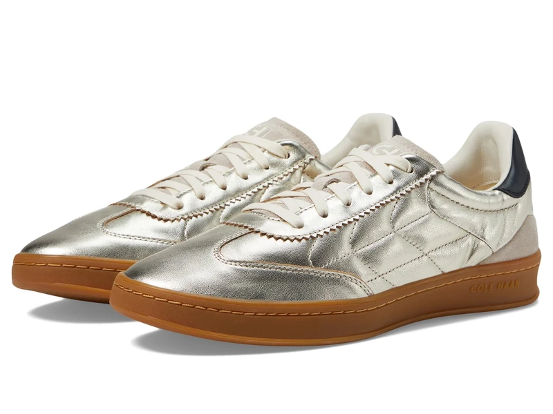 Cole Haan Womens Grandpro Breakaway Casual Trainers Gold 5 UK