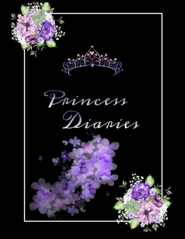 diary book princess diary: dairy book for girl 8.5*11inches