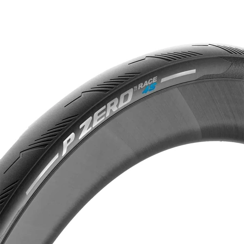 Pirelli P-Zero Race 4S Folding Road Bike Tyre, Tubeless Ready TLR, 700 x 32c, Black