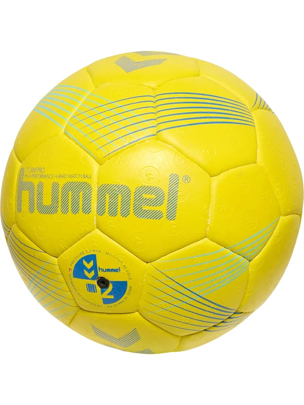 hummel Storm Pro Handball Adult Size 3, Yellow/Blue/Navy