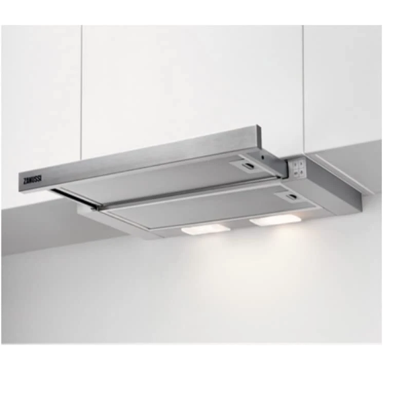 ZANUSSI ZFP316S Telescopic Hood 60 cm Stainless Steel