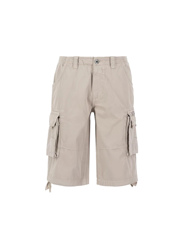 Alpha Industries Jet Cargo Shorts for Men Vintage Sand