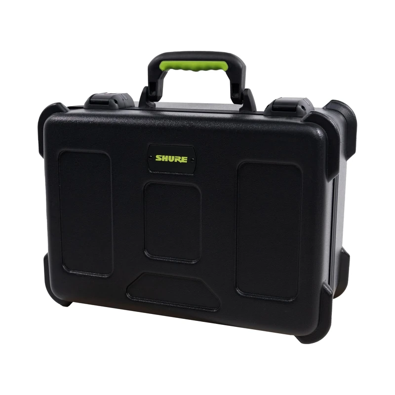 Shure by Gator Hardcase with TSA-approved latches for (15) microphones, black (SH-MICCASE15)