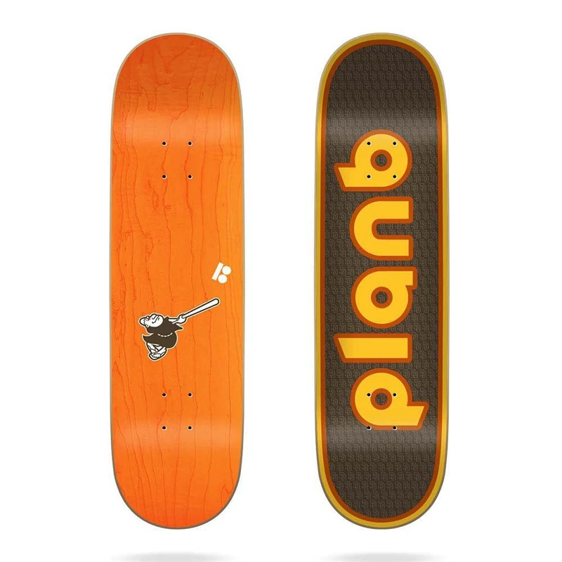 Jart Retro 8.75"x32.125" Plan B x SD Parents Deck Skateboard, Adults Unisex, Multicoloured (Multicoloured), One Size