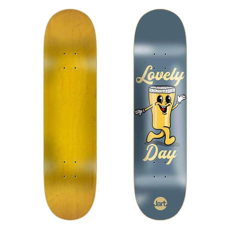 Jart Lovely Day 8.0"x31.44" HC Deck Skateboard, Adults Unisex, Multicoloured (Multicoloured), One Size