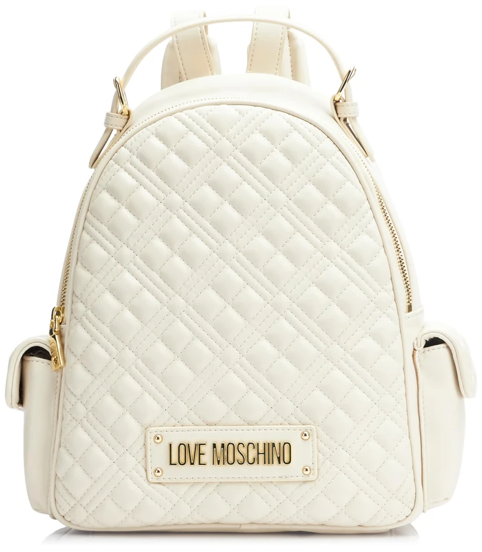 Love Moschino Women's jc4015pp1i Backpack, White, 25X30X15