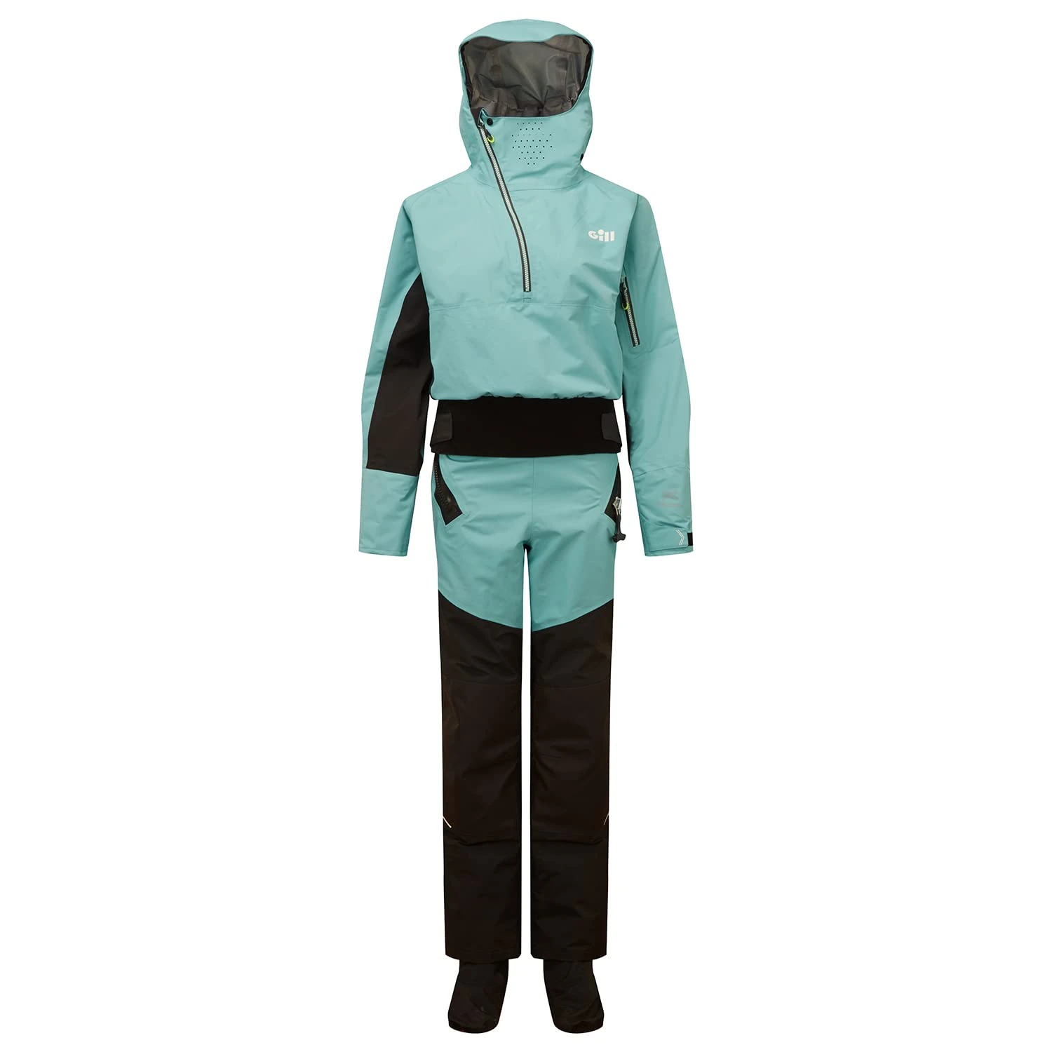 Gill Womens Verso Drysuit - Fully Taped & Waterproof for Watersports Dinghy, Sailing, Kayaking, Canoeing, SUP, Paddleboard (Marine Blue, 12)