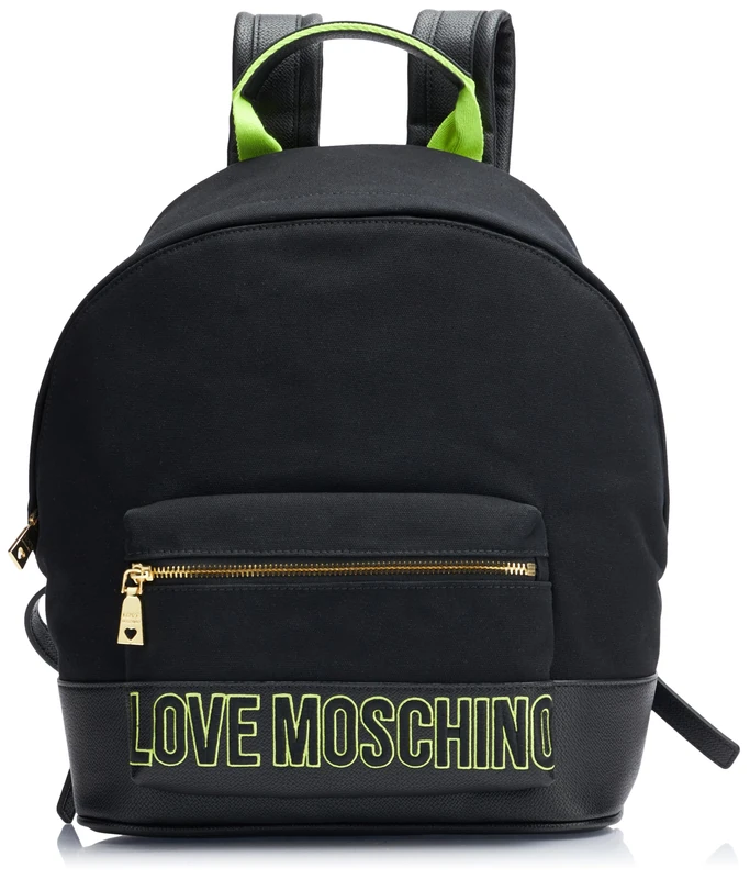 Love Moschino Women's jc4039pp1i Backpack, Black, 26X35X13