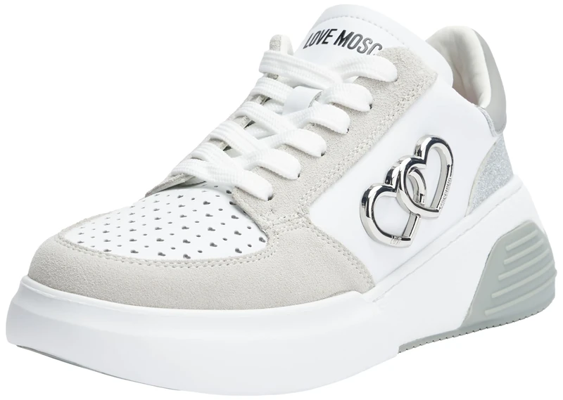 Love Moschino Women's ja15405g1i Sneakers, Multi-Coloured, 5.5 UK