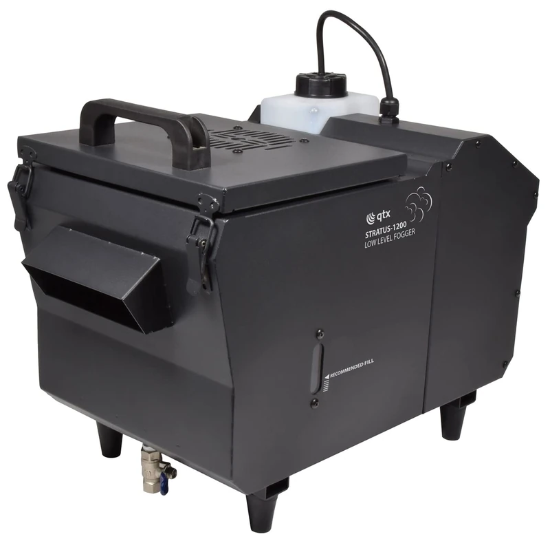 QTX | STRATUS-1200 Low Level FX Fog Machine with Wireless Remote | 1200W
