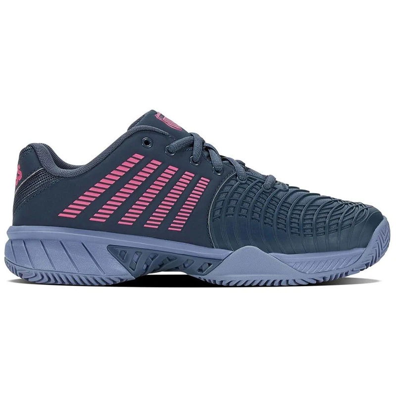 K-Swiss Women's Express Light 3 HbTennis Shoe, Orion Blue Infinity Carmine Rose, 3 UK