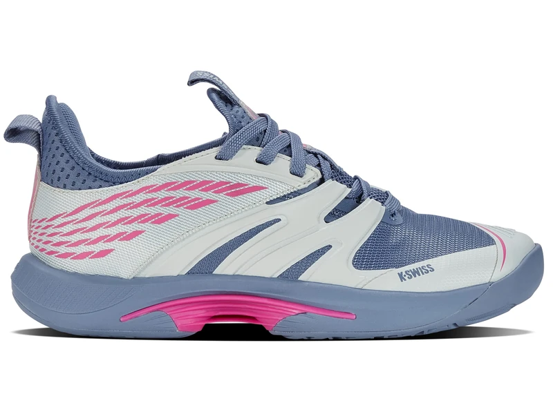K-Swiss Women's Speedtrac Tennis Shoe, Blue Blush Infinity Carmine Rose, 6.5 UK