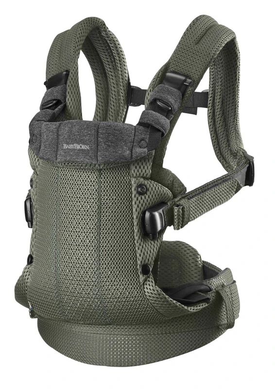 BabyBjörn Baby Carrier Harmony, 3D mesh, Dark Green