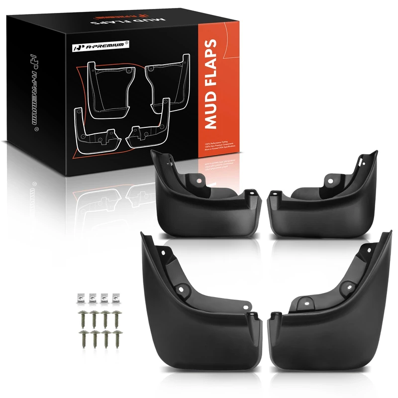 A-Premium 4PCS Mud Flaps Splash Guards Mudflaps Mudguards Compatible with Land Rover Range Rover 2022 2023 2024, Front and Rear