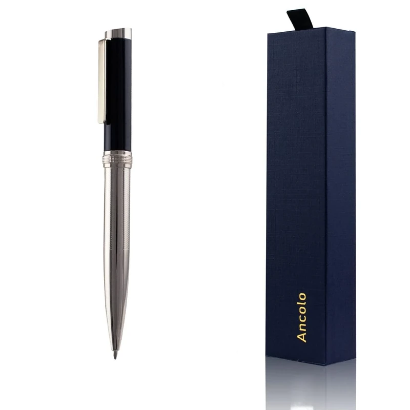 ANCOLOFIS Personalised Custom Pens with Name Printing Logo Text Pen, Pack of 20 Customized Smooth Writing Pens Personalization Gift for Men Women Wedding Office Business Promotion