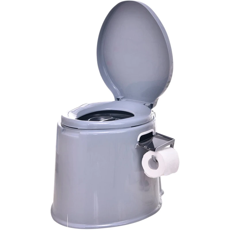 Cao Adult Unisex Dry Toilet, Grey, 50 x 42 x 38 cm - Image 1