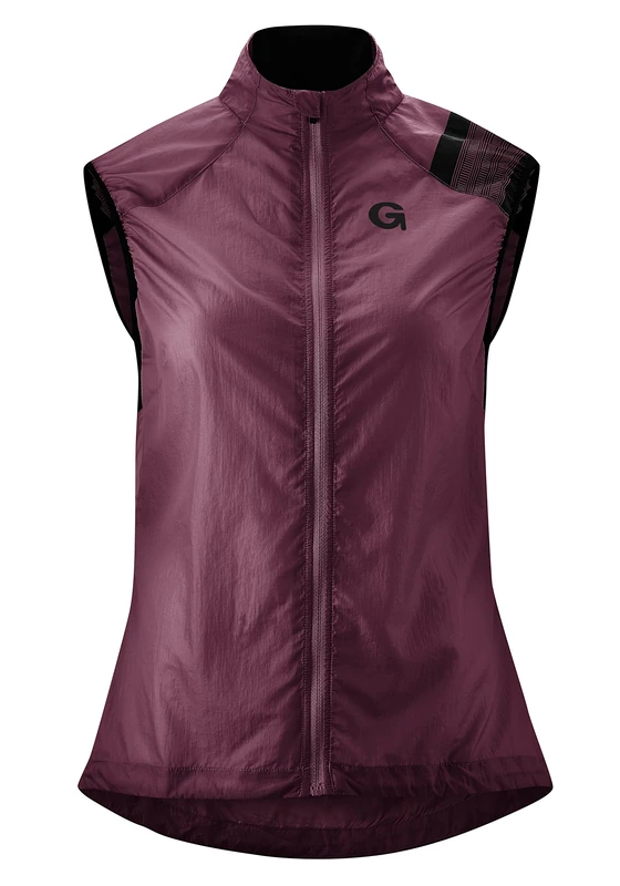 Gonso Women's Varone Bicycle Vest, Prune, 38