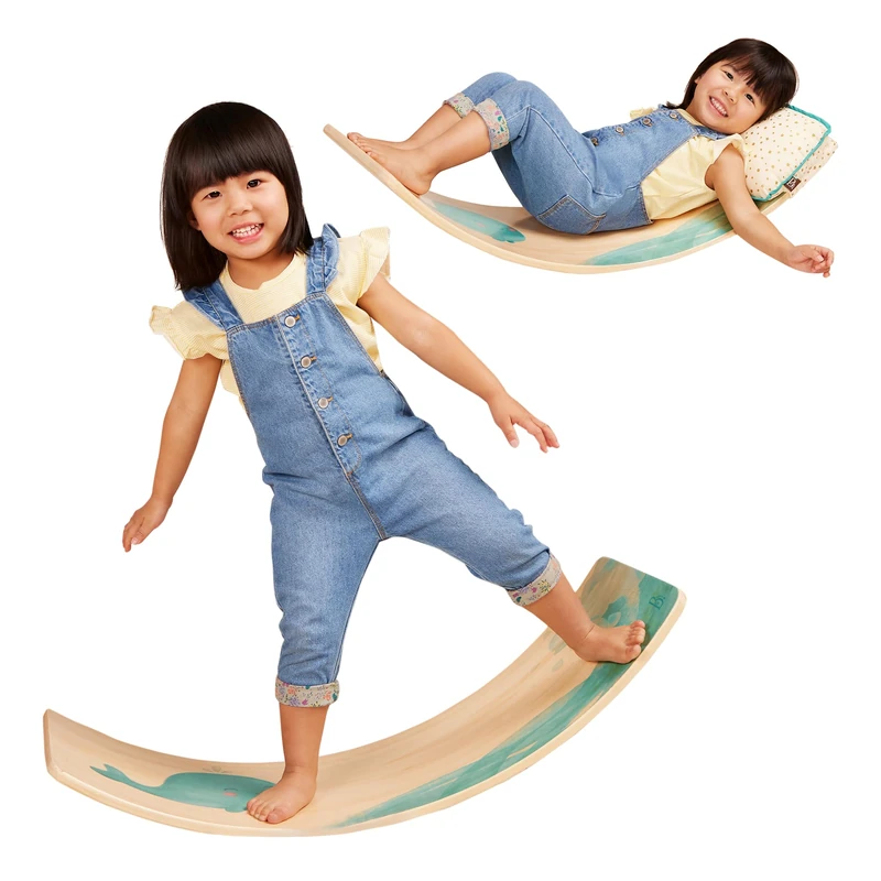 B. toys Teeter Toddler - Kids Wobble Balance Board & Chair