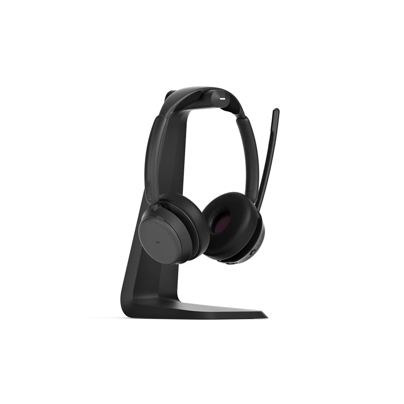 EPOS IMPACT 1061T ANC Stereo Bluetooth Headset Teams zertifiziert mit Active Noice Cancelling (ANC) inkl. kontaktlose Ladestation