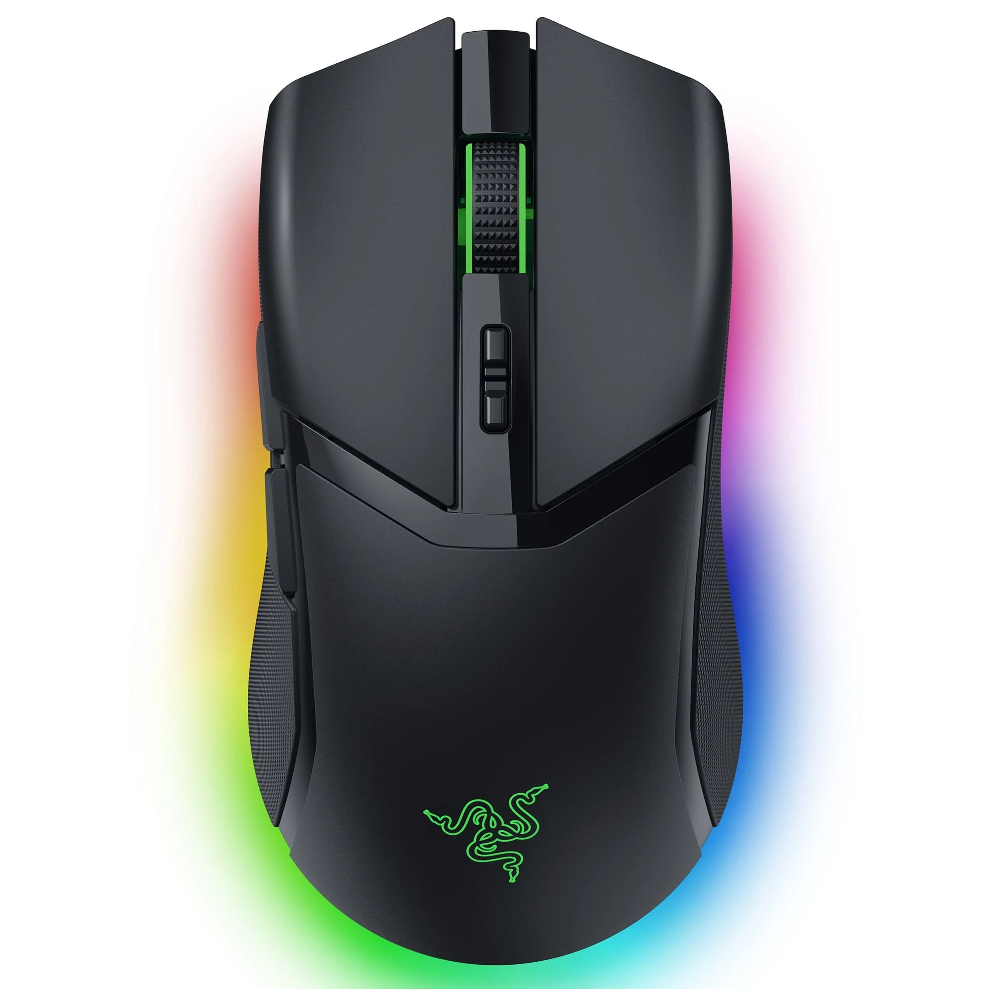 Razer Cobra Pro Wireless Gaming Mouse: 10 Customizable Controls - 11-Zone Chroma RGB Lighting - 30K Optical Sensor - Gen-3 Optical Switches - Bluetooth and & USB Type C - Up to 170 Hr Battery - Black