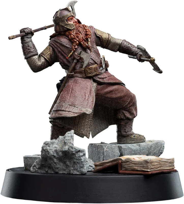 Weta Workshop Lord of the Rings Figures of Fandom PVC Gimli Statue 19cm