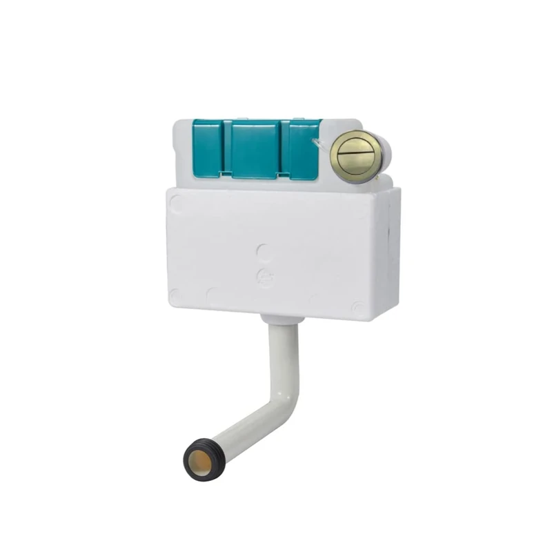 Keenware KTC-624 Midas Toilet Concleaed Cistern, Brushed Brass