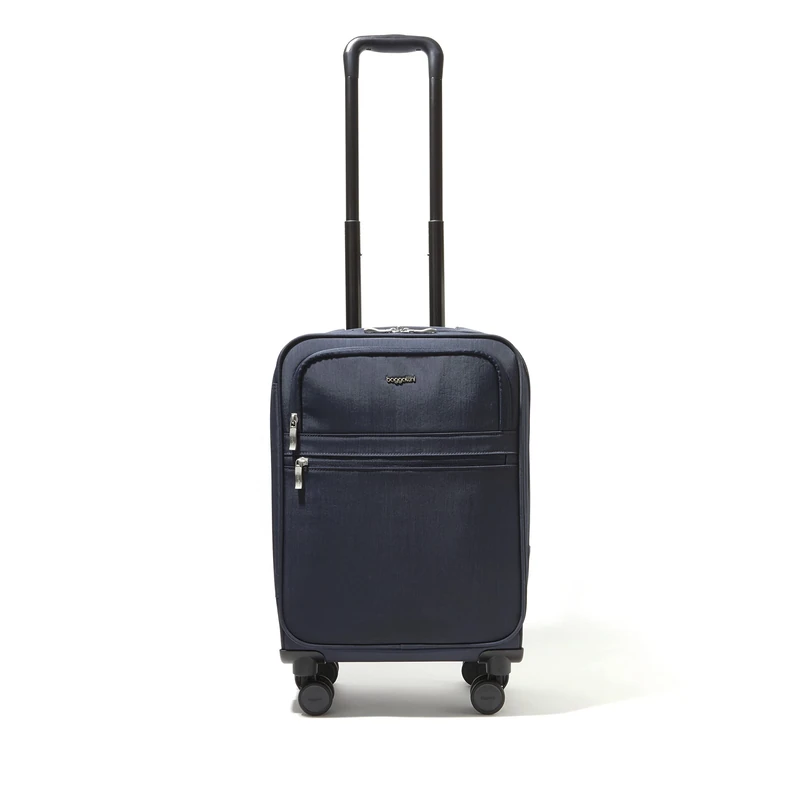 Baggallini 4 Wheel Carry-on, French Navy, One Size