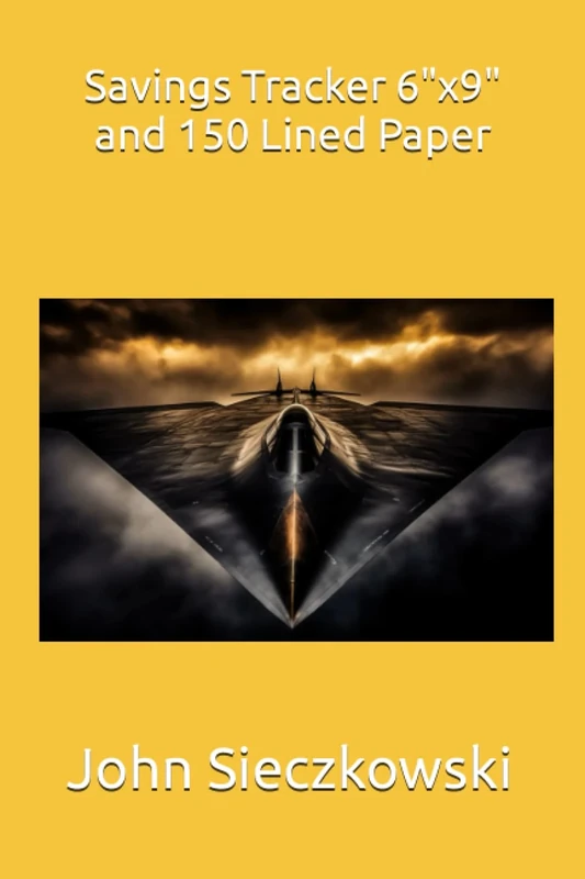 Savings Tracker 6"x9" and 150 Lined Paper