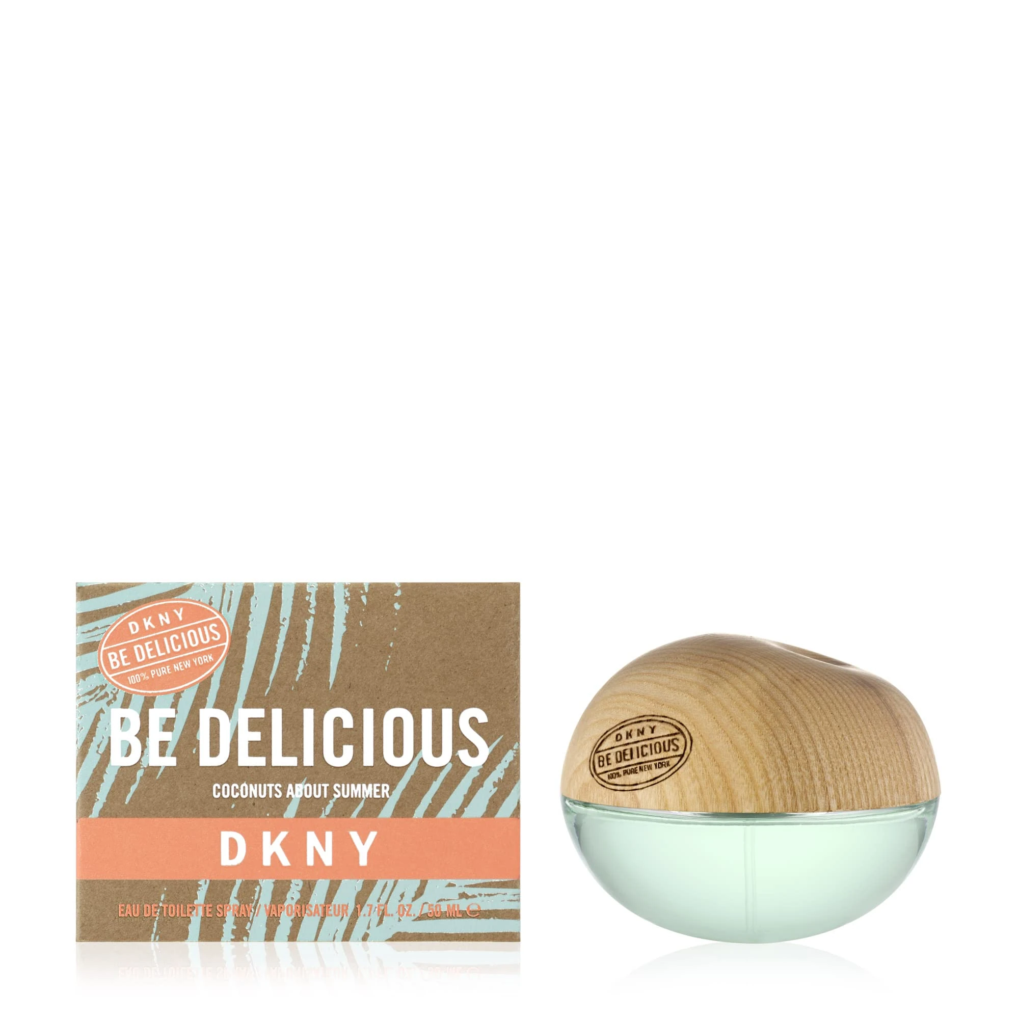DKNY Be Delicious Coconuts About Summer Eau de Toilette Perfume Spray For Women, 1.7 Fl. Oz.