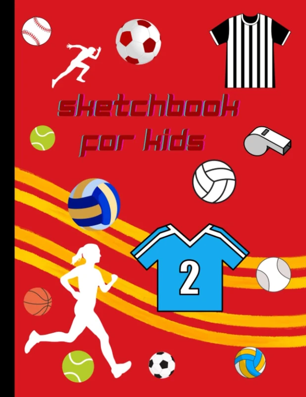 Sketchbook Journal for Kids: Notebook for drawing, sketching,doodling, or more. 8.5 x 11