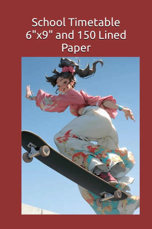 School Timetable 6"x9" and 150 Lined Paper