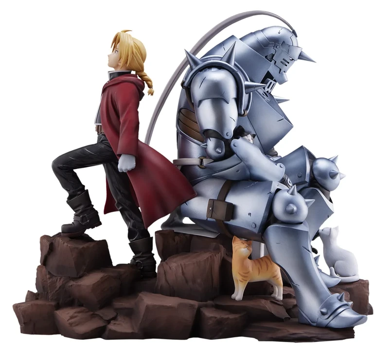 Proof Fullmetal Alchemist: Brotherhood PVC Statue Edward Elric & Alphonse Elric Brothers 24 cm - Image 1