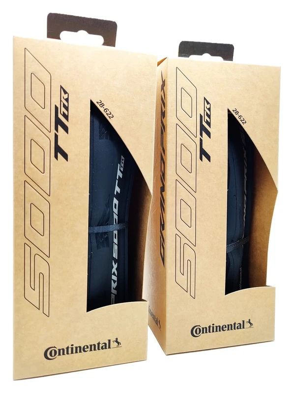 Continental Grand Prix 5000 TT TR Timetrial without C Mara Ready - 700 x 28 - Black - Set of 2 Neum ticos