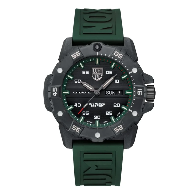 Luminox Men Analog Swiss Automatic Watch with Rubber Strap XS.3877