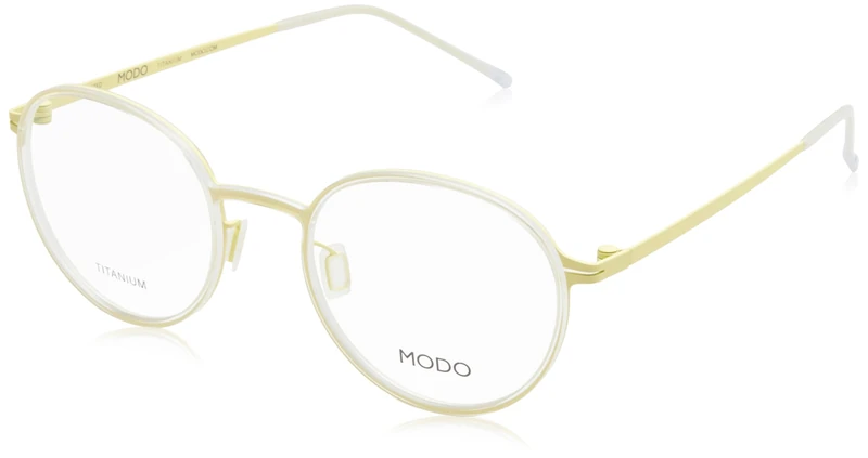 MODO & ECO Unisex Adult Glasses - Shiny Crystal 49/20/145