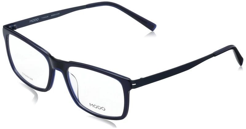 MODO & ECO Men's Glasses, Dark Navy, 52/18/145