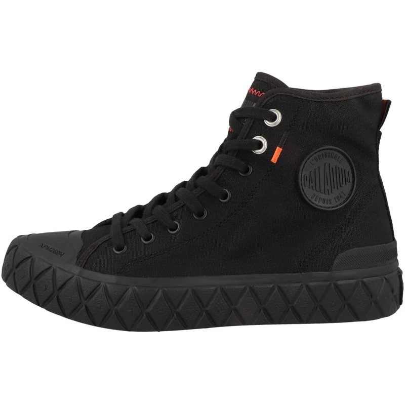 Palladium Palla Ace CVS Mid, Unisex Adult Trainers, Black and White, 37 EU