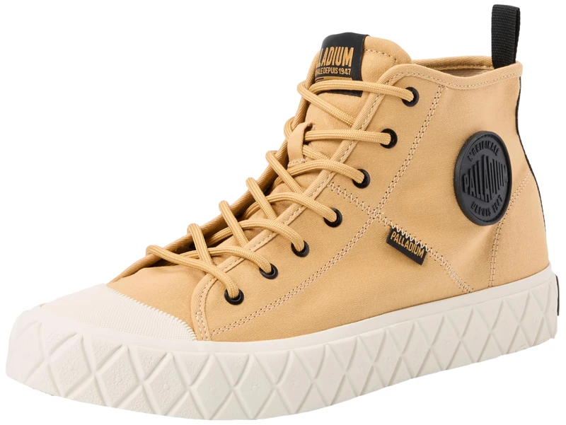 Palladium Unisex Palla ACE MID Supply Sneaker, Woodlin, 3.5 UK