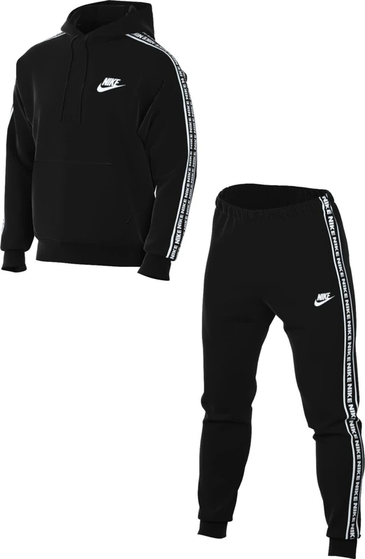 Nike Club Gx Track suit Black/White S