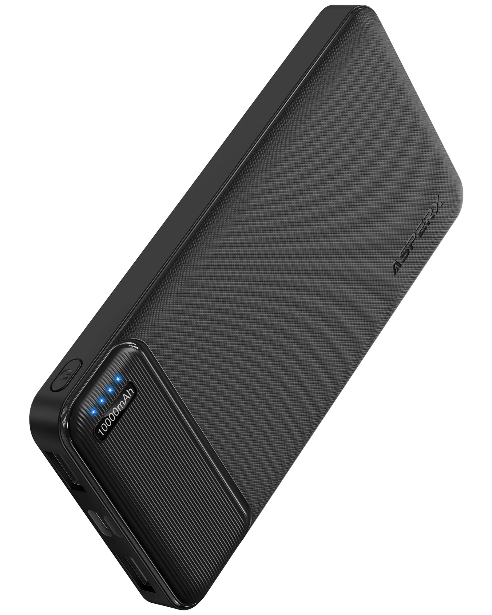 AsperX Power Bank Portable Charger Fast Charging 10000mAh, PowerBank USB C Input and Output, Battery Pack Compatible with iPhone, Samsung, Huawei, iPad, Tablets and More