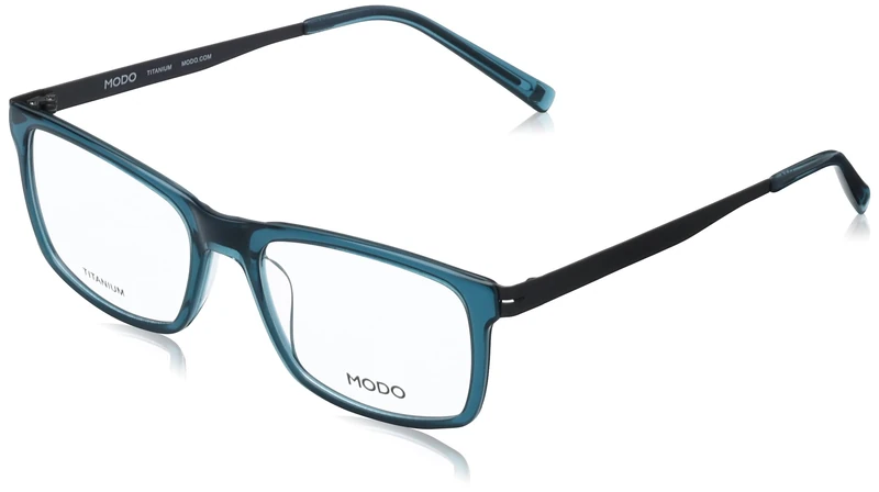 MODO & ECO Men's Glasses, Petrol, 52/18/145